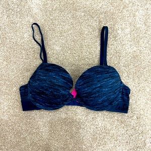 La Senza Remix Bra Navy Blue Size 32C